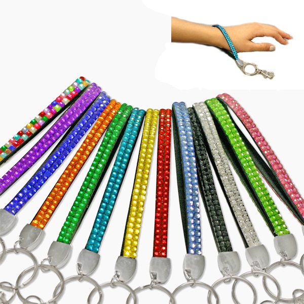  Bling Wristlet Rhinestone Wrist Lanyards